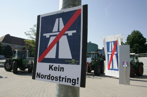 Protest gegen den Nordostring Foto: Archiv