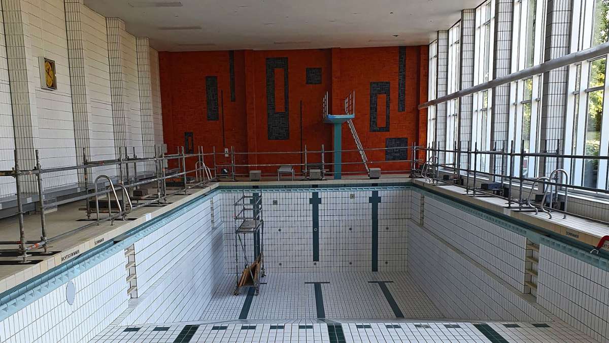 Neue Schwimmstätte in Marbach: Pläne  für  Hallenbad-Neubau stehen