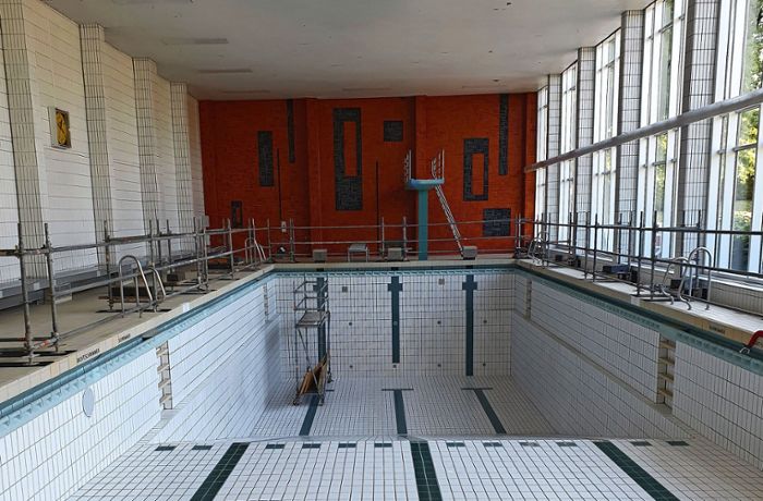 Neue Schwimmstätte in Marbach: Pläne  für  Hallenbad-Neubau stehen