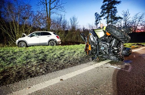 Ein Gutachten soll die genaue Unfallursache klären . Foto: KS-Images.de /Karsten Schmalz Foto:  