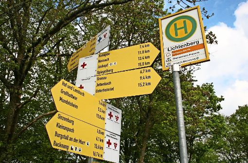 Am Parkplatz gibt es Schilder, danach wird es an der L 1118 schwierig. Foto: Oliver von Schaewen