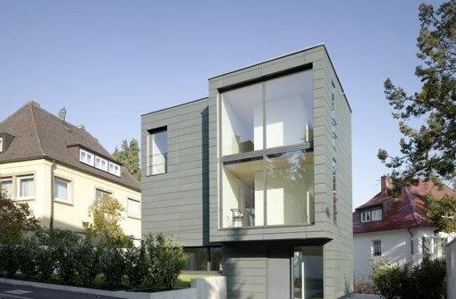 Ein ausgezeichnetes  Haus: Das Gebäude K 2 im Stuttgarter Westen, entworfen vom Büro Bottega + Erhardt Architekten GmbH Foto: David Franck Photographie