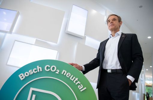 Bosch-Chef Volkmar Denner warnt: „Wir dürfen uns nicht darauf verlassen, dass der Wohlstand, den wir uns in Deutschland über Jahrzehnte erarbeitet haben, garantiert ist.“ Foto: dpa/Marijan Murat
