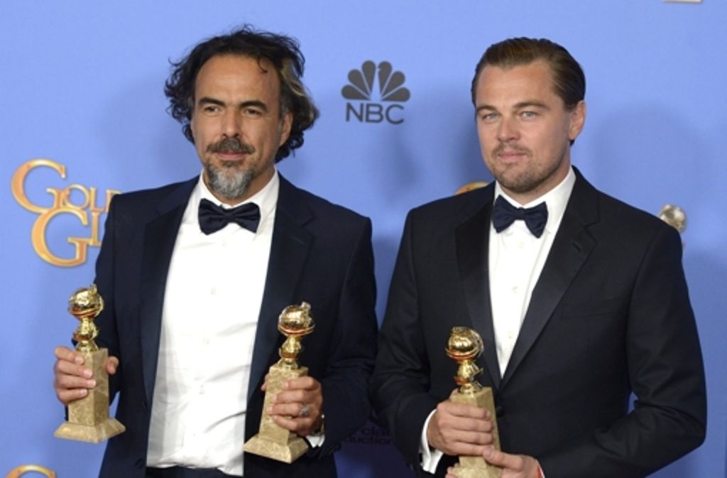 Regisseur Alejandro Inarritu (links) und Leonardo DiCaprio