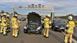 Unfall mit drei Fahrzeugen