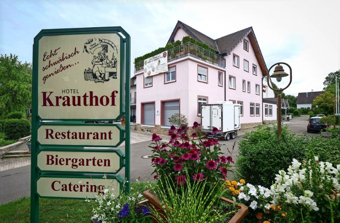 Krauthof  in Ludwigsburg: Traditionsreiches Lokal wird abgerissen