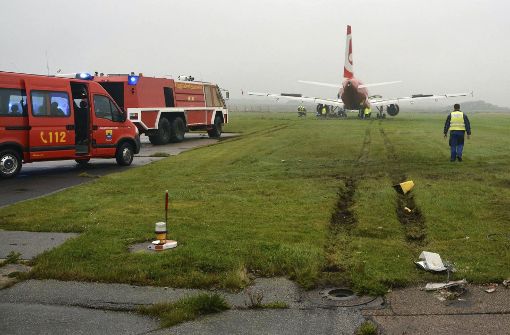 Eine Maschine von Air Berlin ist am Samstag über ihr Ziel hinausgeschossen. Foto: AP