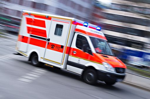 In Frickenhausen stürzte ein 63-jähriger Radfahrer beim Abbremsen schwer und wurde vom Rettungsdienst in ein Krankenhaus gebracht. Foto: dpa