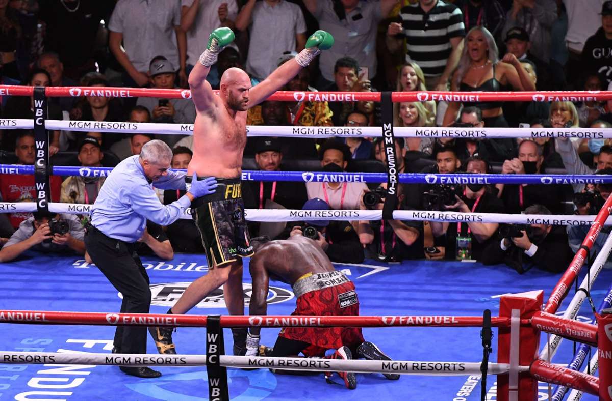 Erfolg über Deontay Wilder Tyson Fury verteidigt seinen Weltmeistertitel mit K.o.-Sieg