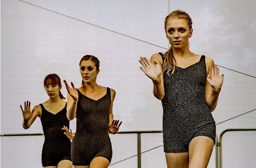 Das Stuttgarter Ballett zeigte sich auf der Außenbühne Foto: Lichtgut/Julian Rettig