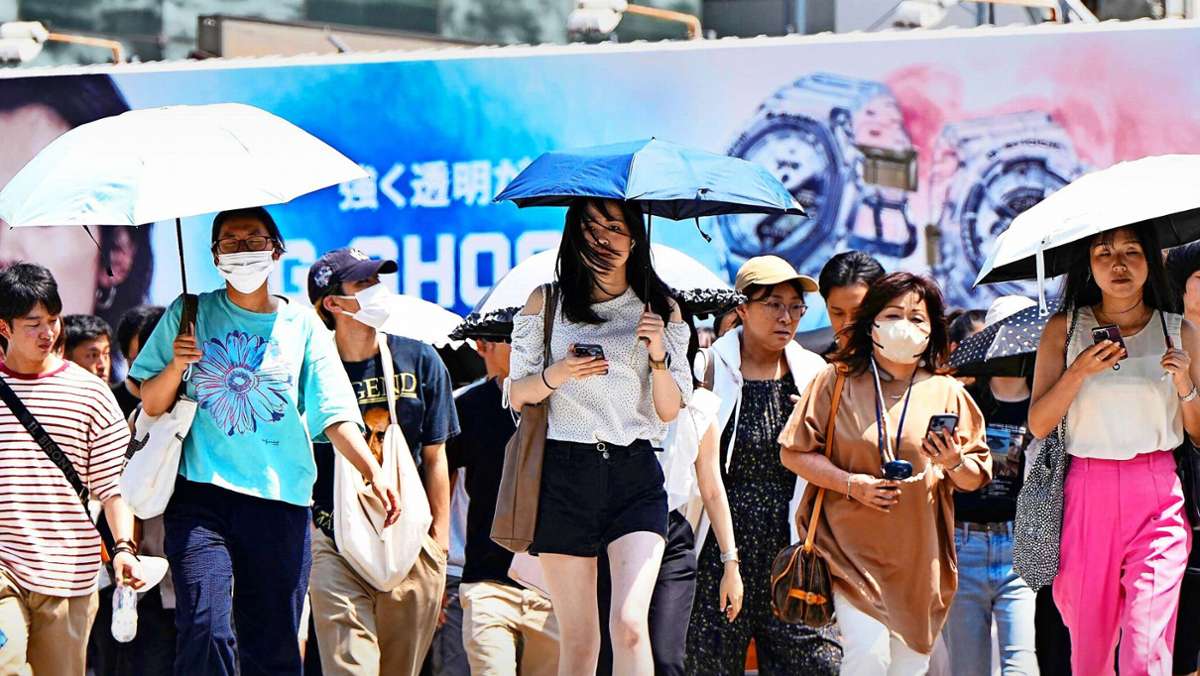 Hitze in Tokio: Wenn die Hitzewelle Geld in die Kasse spült