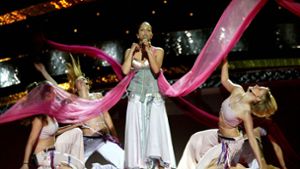 Sertab Erener und ihre Tänzerinnen mit „Every Way that I Can“ – viele Türken denken sehnsüchtig an ihren Auftritt zurück. Foto: /Jack Mikrut