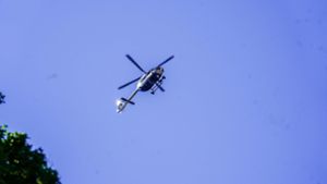 Ein Polizeihelikopter suchte am Montag über Esslingen nach einem vermissten Senior. (Symbolfoto) Foto: SDMG/SDMG / Kohls