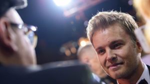 Becker gibt sich wortkarg, Rosberg plaudert munter