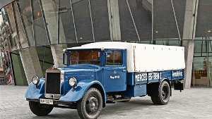 Der Lo 2750 von 1936 mit Dieselmotor war charakteristisch für die 1930er Jahre. Foto: Mercedes-Benz