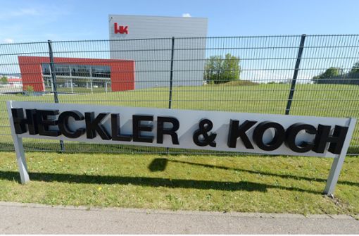 Auf den Waffenhersteller Heckler & Koch kommt ein entscheidendes Jahr 2020 zu. Foto: dpa/Bernd Weissbrod