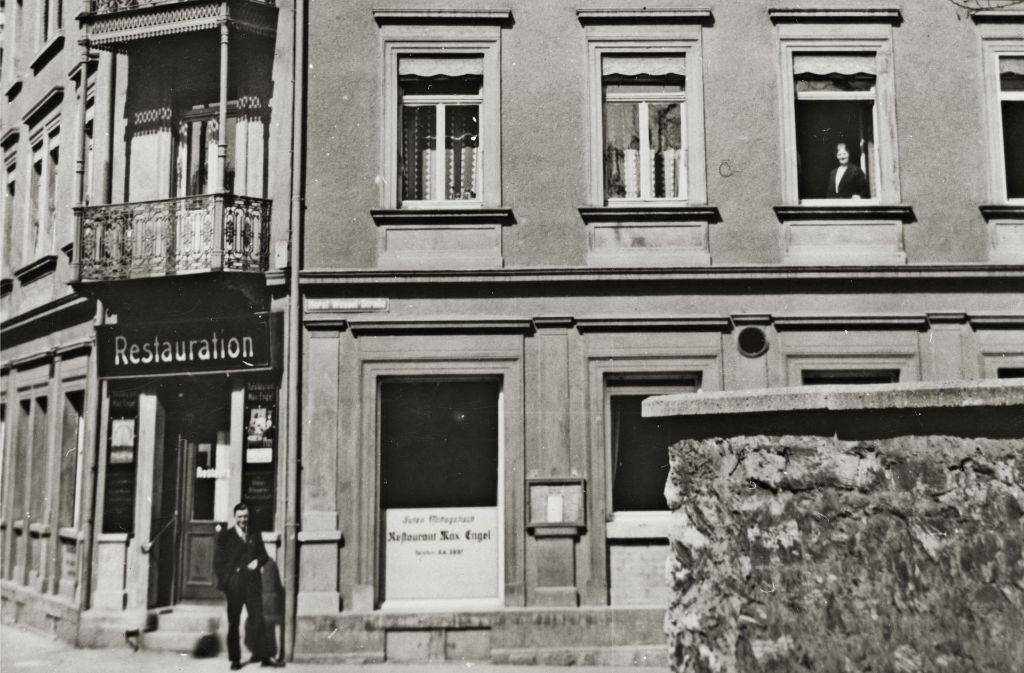 In diesem Haus am Ulmer Bahnhof ist Albert Einstein am 14. März 1879 zur Welt gekommen. 1944 wurde es bei einem Luftangriff zerstört. Foto: Stadtarchiv Ulm