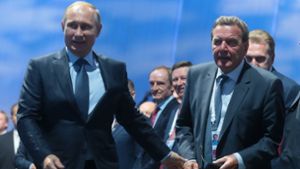 Gerhard Schröder soll Wladimir Putin in Moskau treffen