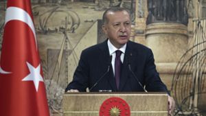 Recep Tayyip Erdogan sprach am Freitag von der „größte Erdgasentdeckung“ in der Geschichte der Türkei. Foto: AP