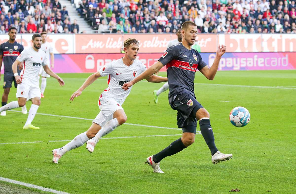 An das Hinspiel in Augsburg hat der VfB keine guten Erinnerungen. Es endete 1:4. In unserer Bildergalerie finden Sie das Restprogramm des VfB.