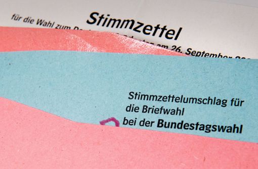 Im Zusammenhang mit der Briefwahl kam es in Schorndorf zu einem Fall von mutmaßlichem Wahlbetrug. Foto: dpa/Julian Stratenschulte