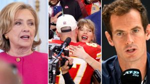 Super Bowl: Andy Murray und Hillary Clinton gratulieren Taylor Swift