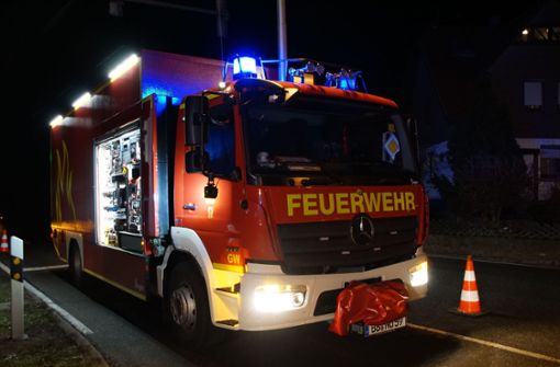 Die Feuerwehr ist nachts ausgerückt. Foto: SDMG/Dettenmeyer