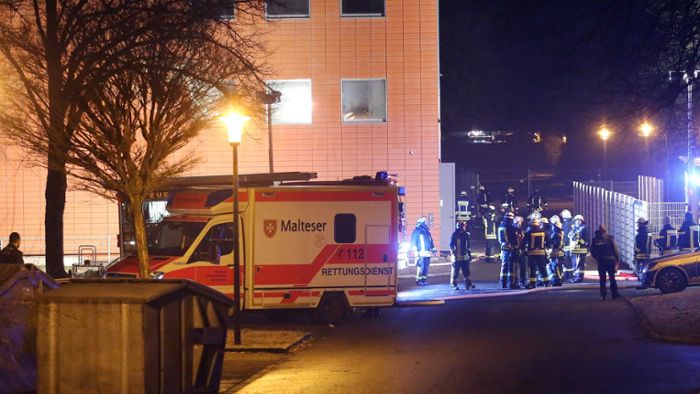 Drei Verletzte nach Brandstiftung in Sigmaringen