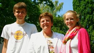 Fabian, Iris und Anne Ripsam (von links). Foto: Kai Müller