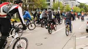 100 Teilnehmer fordern ein besseres Radwegenetze