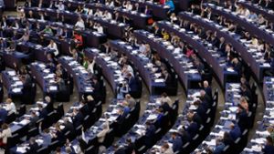 Das Europäische Parlament in Straßburg. Amazon-Lobbyisten soll der Zugang zum Parlamentsgebäude verwehrt werden. Foto: Jean-Francois Badias/AP/dpa