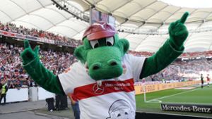 Das „Fritzle-Trikot“ war eines der letzten Sondertrikots des VfB Stuttgart. Foto: Pressefoto Baumann