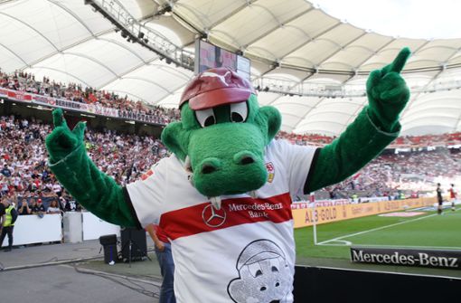 Das „Fritzle-Trikot“ war eines der letzten Sondertrikots des VfB Stuttgart. Foto: Pressefoto Baumann