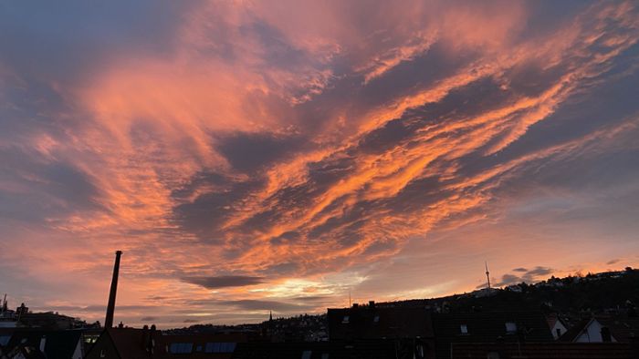 Himmel über Stuttgart: Das steckt hinter dem schönen Sonnenaufgang