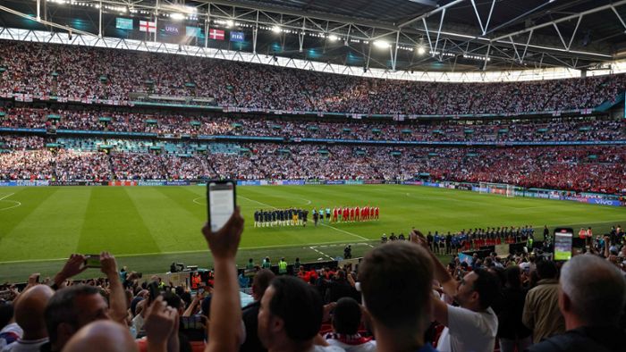 Kein volles Wembley-Stadion im Finale