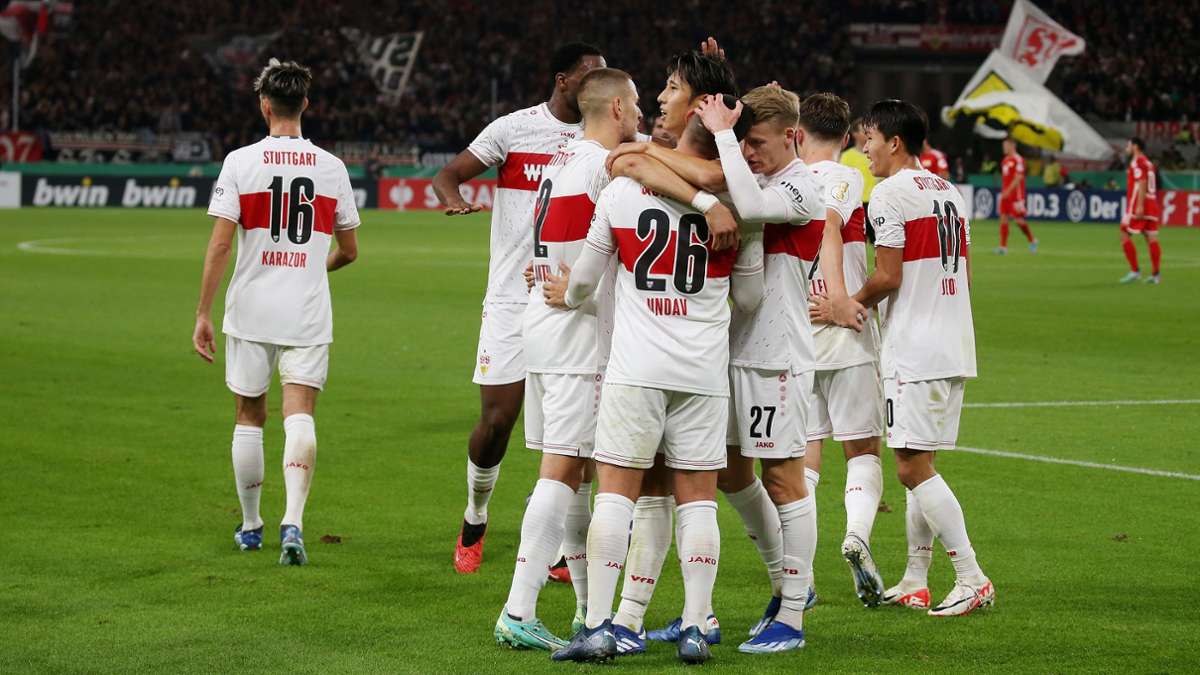 Nur  sechs Erstligisten im DFB-Pokal: Marschiert der VfB Stuttgart jetzt ins Finale durch?