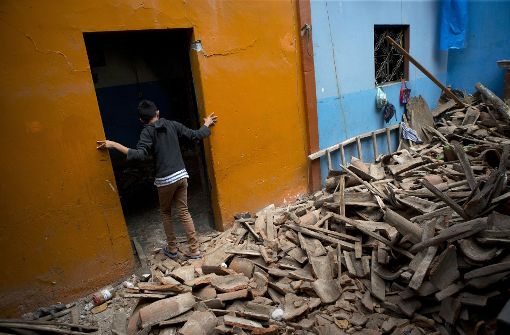 Überall hat das Erdbeben der Stärke 8,2 in Mexiko Trümmer hinterlassen. Foto: AP