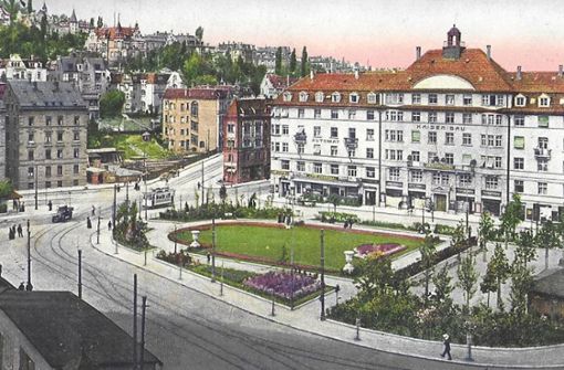 So sah der Marienplatz vor über 100 Jahren aus. Foto: Sammlung Wibke Wieczorek