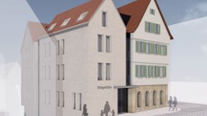 So könnte das neue  Rathaus in der Marktstraße 34 aussehen. Foto: Ludwig + Ulmer
