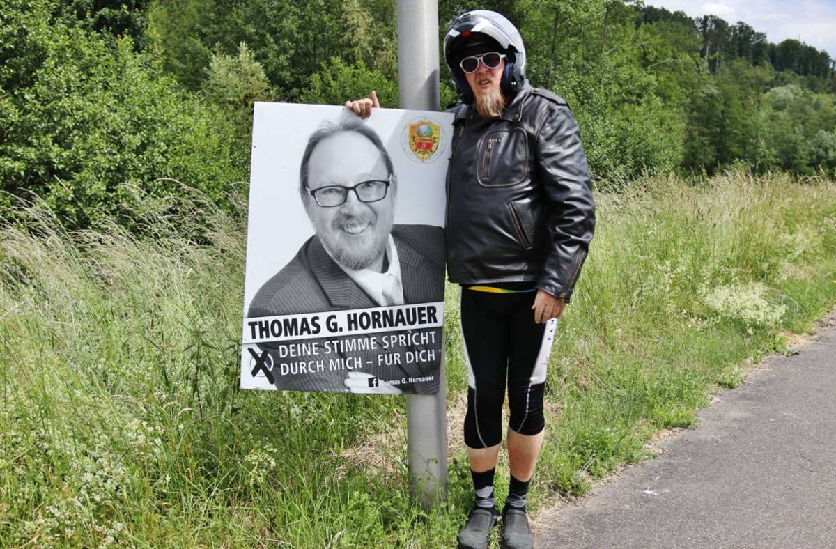 Thomas Hornauer hat 2020 auch in Berglen kandidiert. Foto: 7aktuell.de/Kevin Lermer