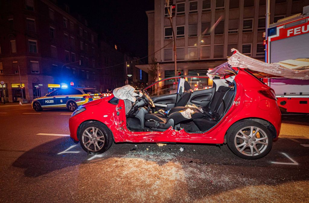 In Stuttgart ereignete sich ein Unfall mit einer schwer verletzten Frau. Foto: 7aktuell.de/Alexander Hald