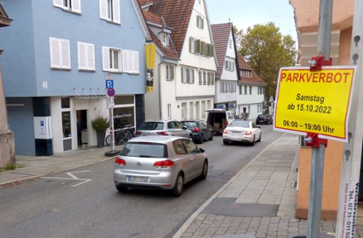 Für die Baustelle in der Großglocknerstraße wird ein Parkverbot eingerichtet. Foto: Alexander /üller