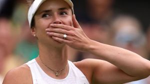 Elena Switolina steht in Wimbledon im Halbfinale. Foto: dpa/Steven Paston