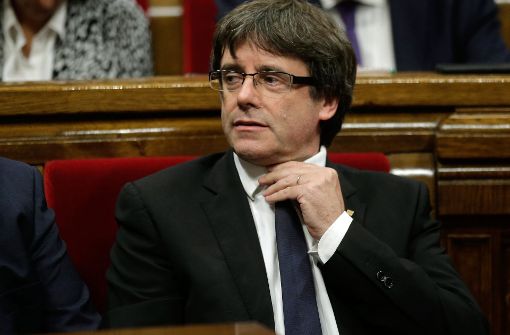 Carles Puigdemont hält sich zur Zeit in Belgien auf. Foto: AP