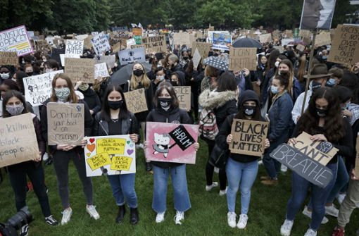 Am Wochenende findet die Black-Lives-Matter-Demo auf dem Wasen statt. Foto: Lichtgut/Julian Rettig