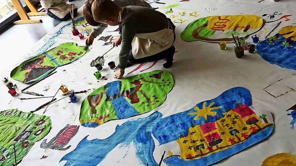 Nürtingen: Kinder finden durch Kunsttherapie wieder Halt