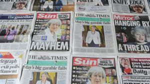 Das Medienecho auf die Abstimmung in Großbritannien ist verheerend. Foto: AFP