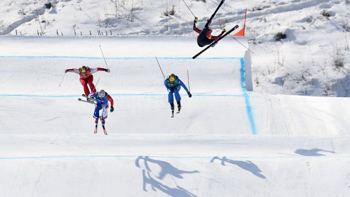 Skicrosser leben gefährlich