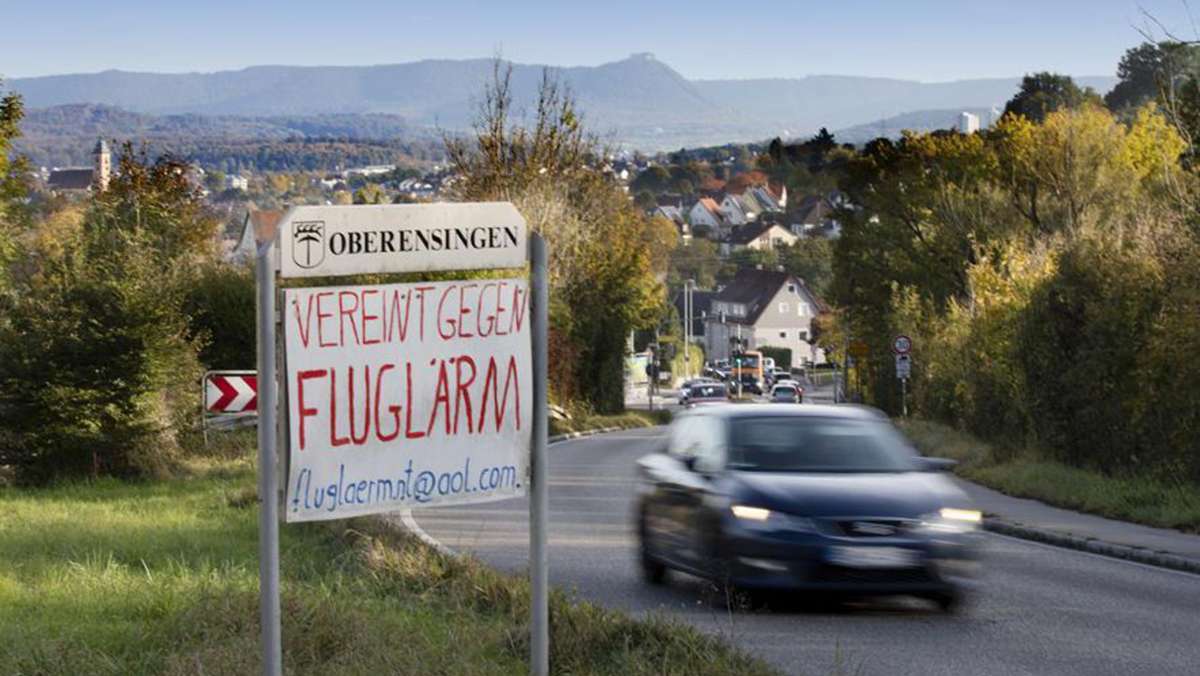 Fluglärm Region Stuttgart: Konflikt um Flugroute bleibt