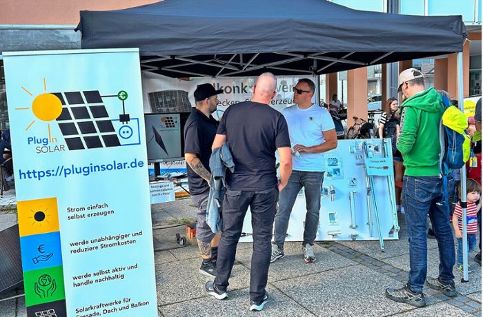 Nachhaltigkeitstage in Wendlingen: Das Interesse an der Energiewende ist eher mau